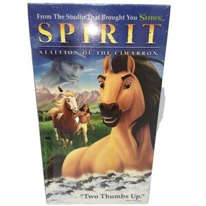 Spirit: Stallion of the Cimarron (VHS, 2002) Factory Sealed Animated Horses